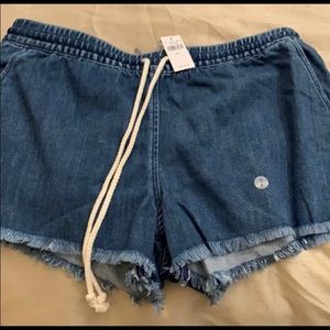 NWT denim shorts